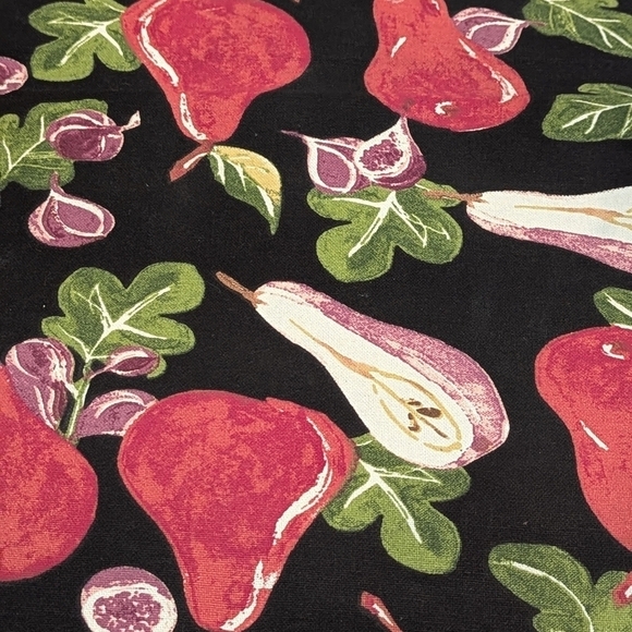 Casual Style Fruits and Leaves Motif Table Runner - No Tassels - Picture 4 of 7